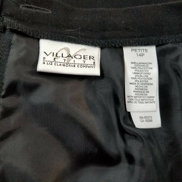 Liz Claiborne Villager 14P Pencil Skirt Lined - Picture 8 of 9